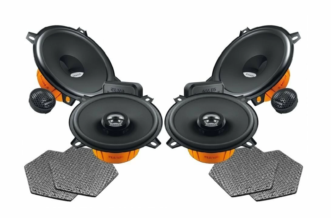 Pachet difuzoare auto Hertz Dieci dedicat Renault Megane 2 (2002 - 2009)