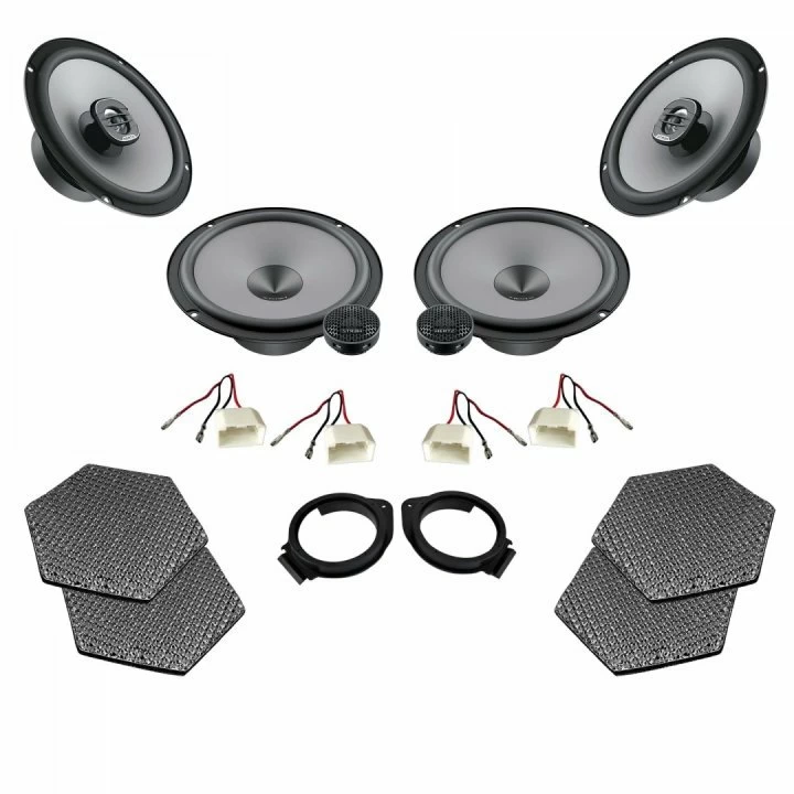 Pachet difuzoare auto Hertz Uno dedicat Opel Mokka (2012-Prezent)