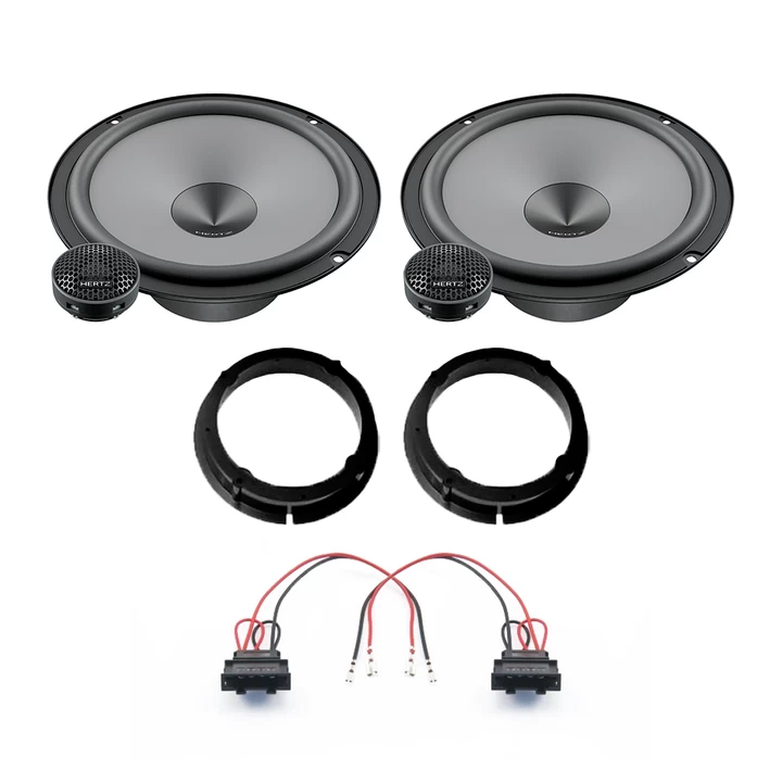 Pachet difuzoare auto Hertz Uno dedicat usi fata Audi A2 2000-2005, RMS 75 W