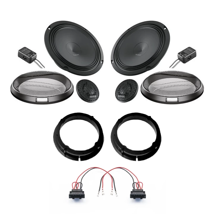 Pachet difuzoare auto Audison Prima dedicat usi fata Audi A2 2000-2005, RMS 100 W