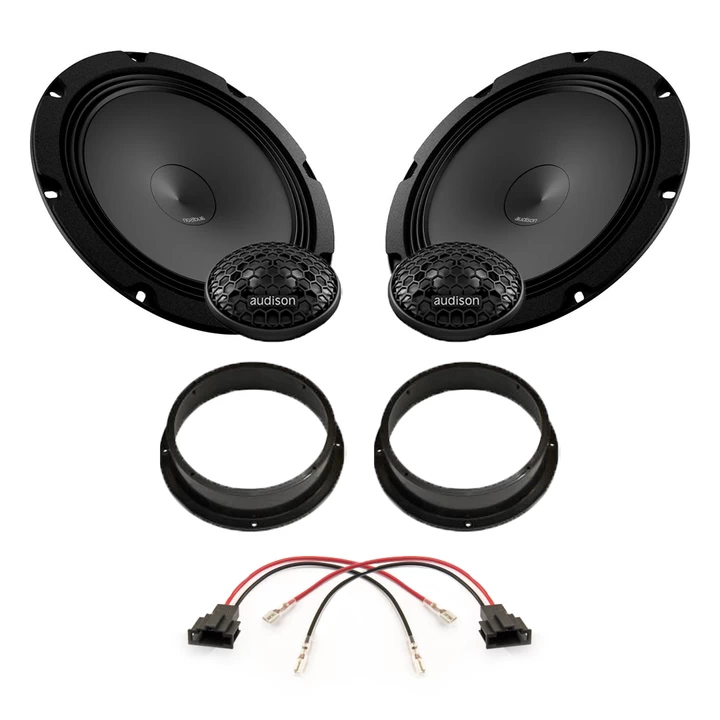Pachet difuzoare auto Audison Prima dedicat usi fata Audi A5 2016-2022, RMS 100 W