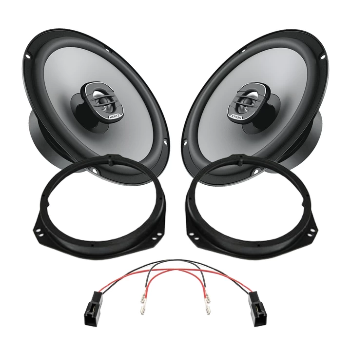 Pachet difuzoare auto Hertz Uno dedicat usi spate Alfa Romeo Mito, RMS 55 W
