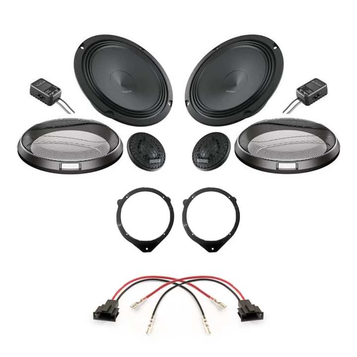 Pachet difuzoare auto Audison Prima dedicat usi fata Audi A4 2004-2008, RMS 100 W