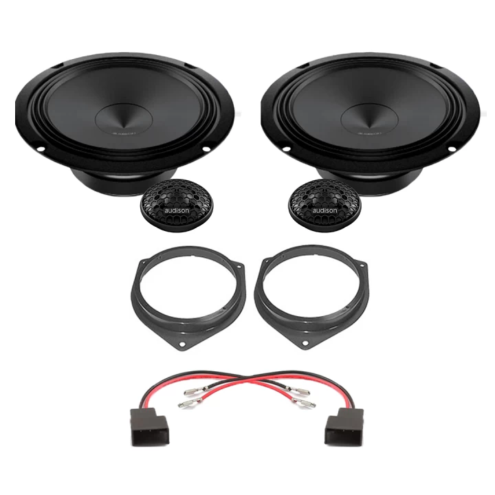 Pachet difuzoare auto Audison Prima dedicat usi fata Toyota Rav 4 2012-2018, RMS 100W