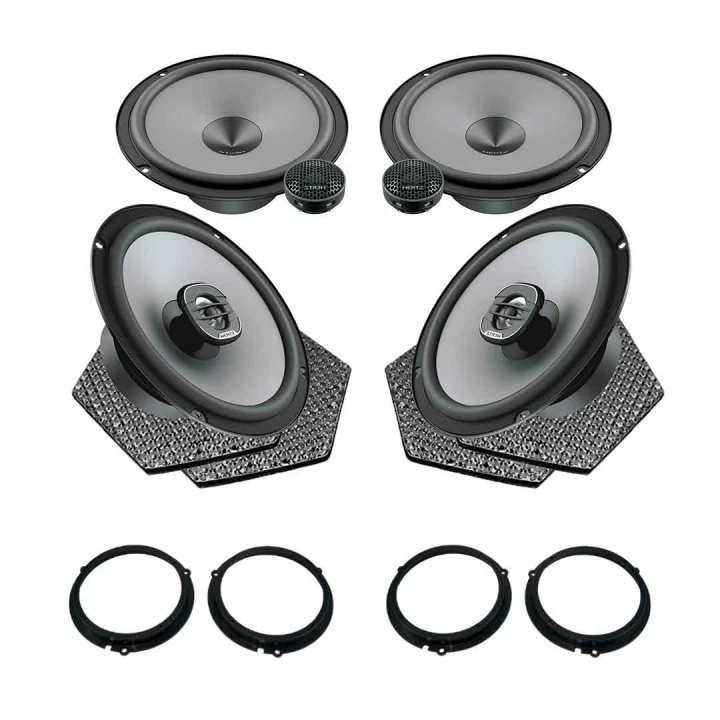 Pachet difuzoare auto Hertz Uno dedicat Ford Fiesta 2017-, RMS 75W