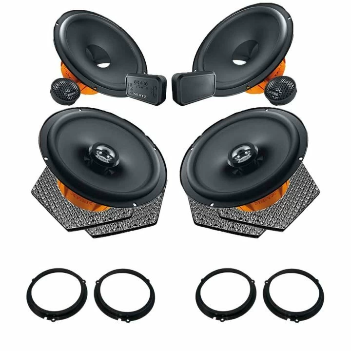 Pachet difuzoare auto Hertz Dieci dedicat Ford Fiesta 2017-, RMS 80W
