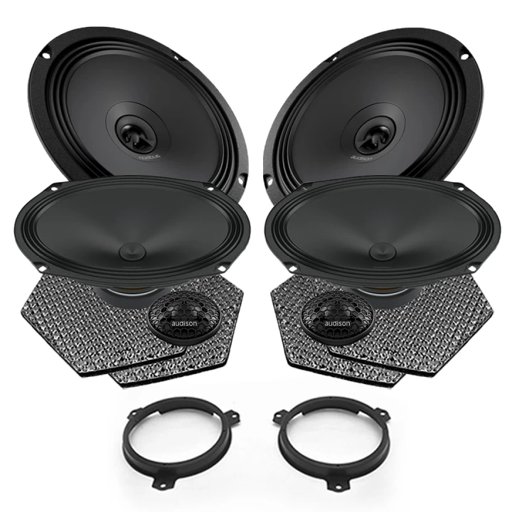 Pachet difuzoare auto Audison Prima dedicat Toyota Prius 2009-2015, RMS 100W