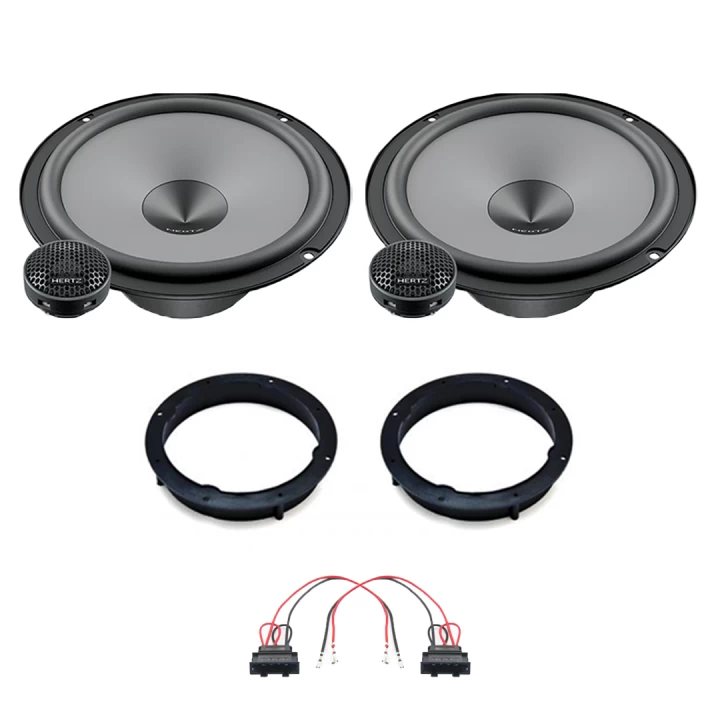 Pachet difuzoare auto Hertz Uno dedicat usi spate Skoda Superb 2015-, RMS 75W