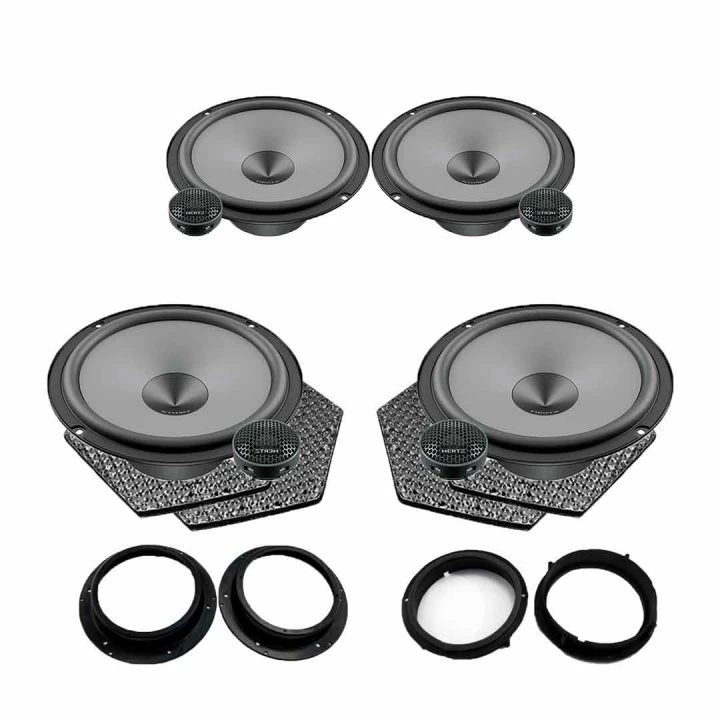 Pachet difuzoare auto Hertz Uno dedicat Seat Tarraco 2018-, RMS 75W