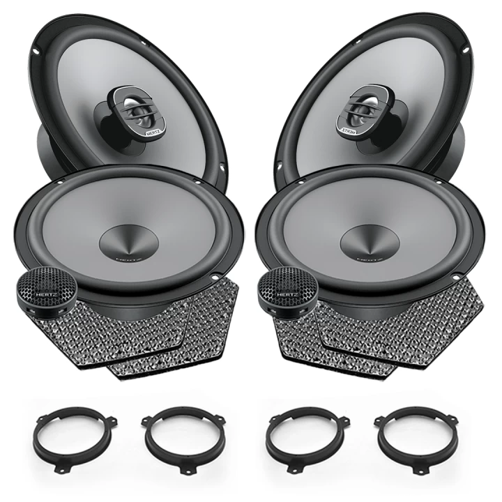 Pachet difuzoare auto Hertz Uno dedicat Toyota Aygo 2014-2021, RMS 75W