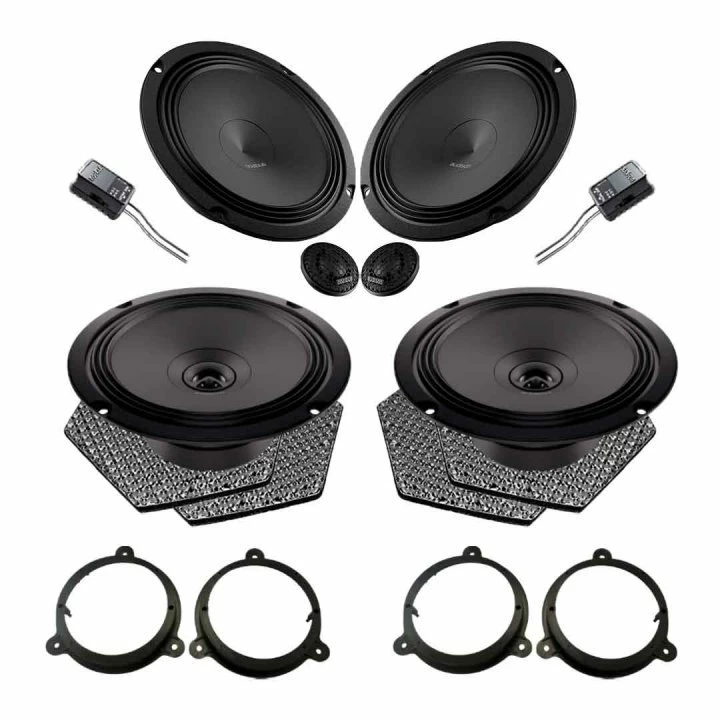 Pachet difuzoare auto Audison Prima dedicat Mazda 2 2012-2022, RMS 100W