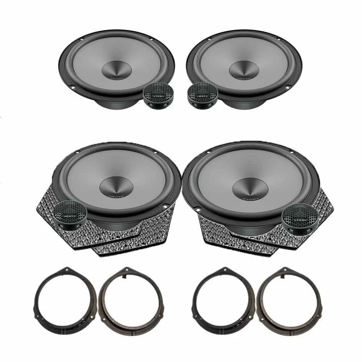 Pachet difuzoare auto Hertz Uno dedicat Mercedes GL 2012-2015, RMS 75W