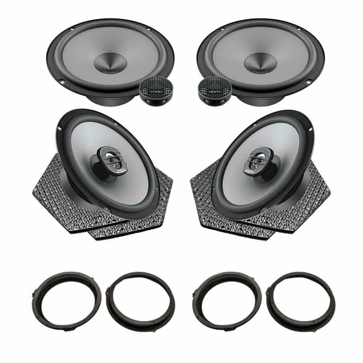 Pachet difuzoare auto Hertz Uno dedicat Ford Edge 2015-, RMS 75W