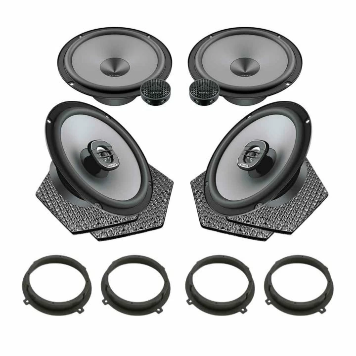Pachet difuzoare auto Hertz Uno dedicat Hyundai Accent 2018-, RMS 75W