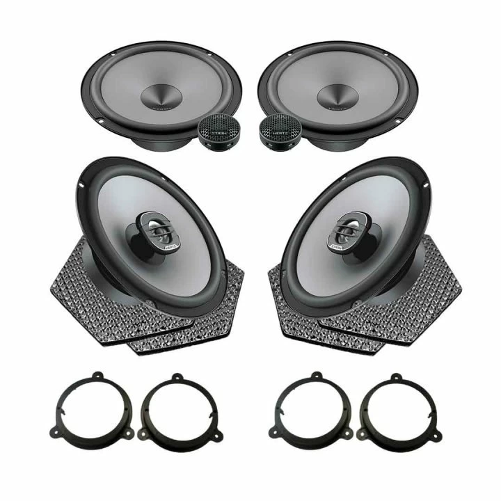 Pachet difuzoare auto Hertz Uno dedicat Nissan Juke 2010-, RMS 75W