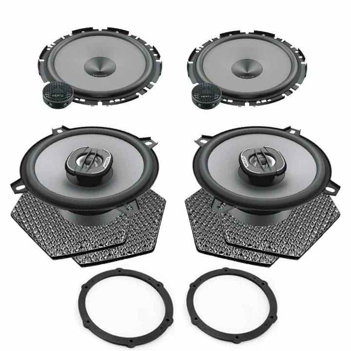 Pachet difuzoare auto Hertz Uno dedicat Citroen C3 2002-2008, RMS 70W