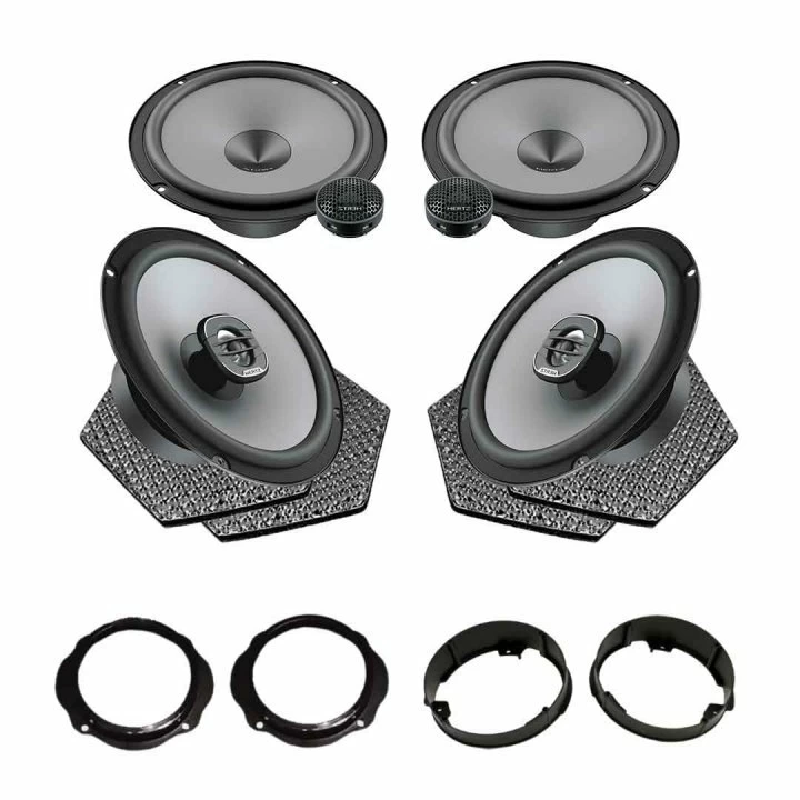 Pachet difuzoare auto Hertz Uno dedicat Ford Focus C-Max 2003-2010, RMS 75W