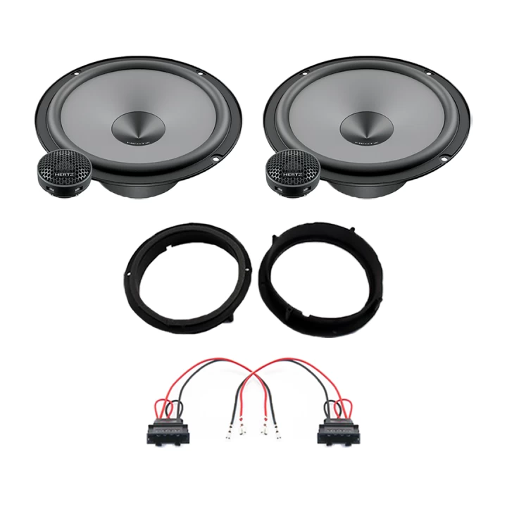 Pachet difuzoare auto Hertz Uno dedicat usi fata Volkswagen T-Roc 2017-, RMS 75W