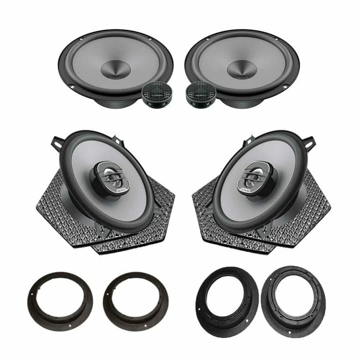 Pachet difuzoare auto Hertz Uno dedicat Mercedes B Class 2005-2010, RMS 75W
