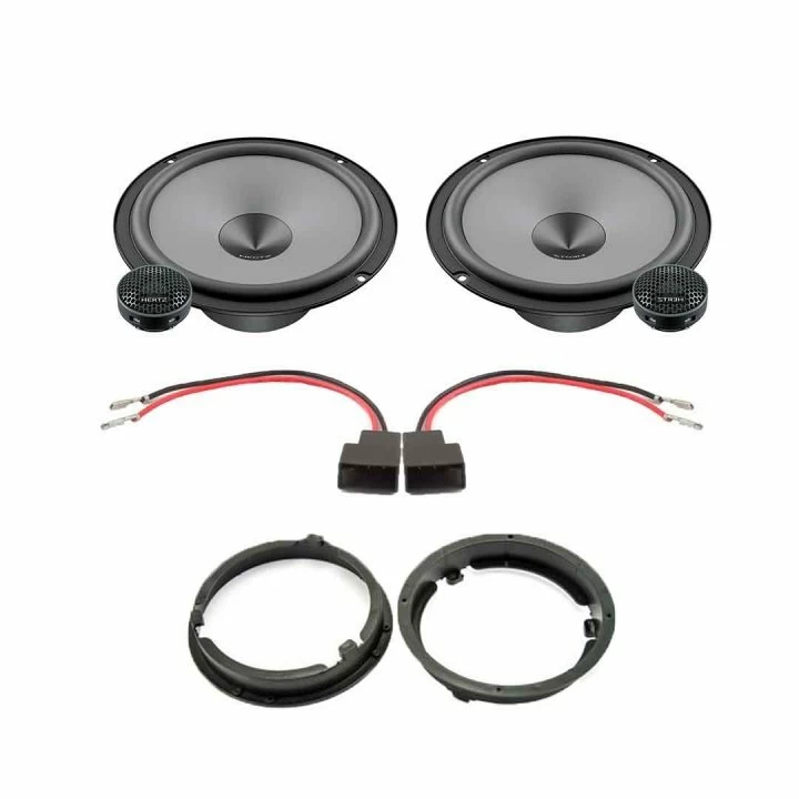 Pachet difuzoare auto Hertz Uno dedicat usi fata Mitsubishi Outlander 2012-2021, RMS 75W