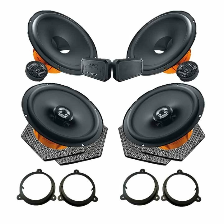Pachet difuzoare auto Hertz Dieci dedicat Nissan Leaf 2017-, RMS 80W