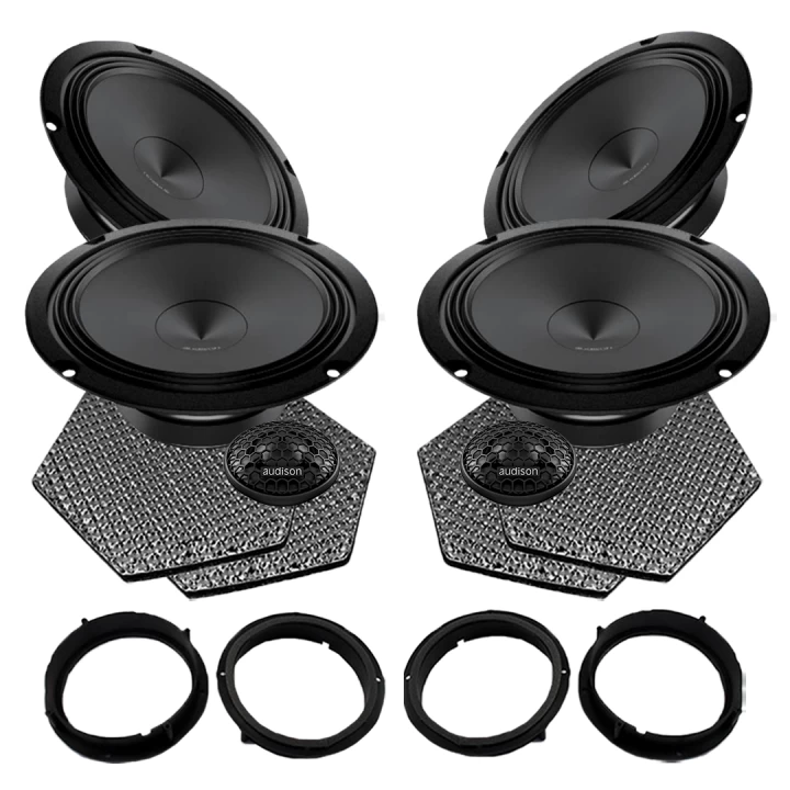 Pachet difuzoare auto Audison Prima dedicat Volkswagen Jetta 7 2018-, RMS 100W