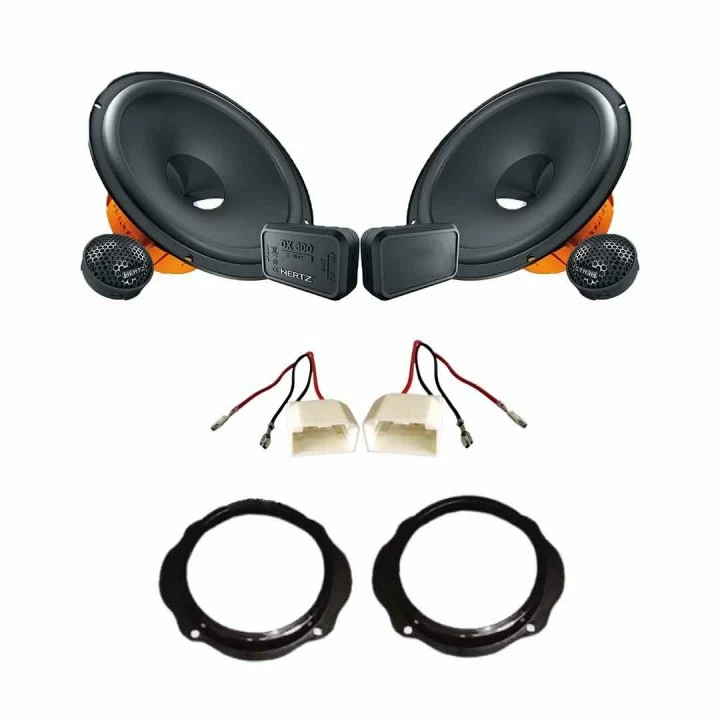 Pachet difuzoare auto Hertz Dieci dedicat usi fata Ford Focus C-Max 2003-2010, RMS 80W