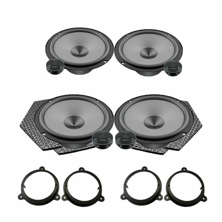 Pachet difuzoare auto Hertz Uno dedicat Renault Kadjar 2015-, RMS 75W
