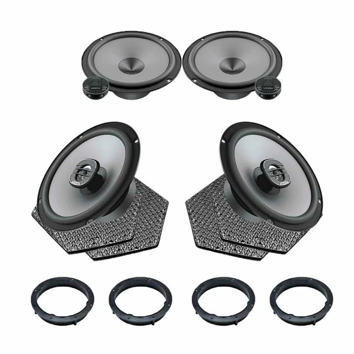 Pachet difuzoare auto Hertz Uno dedicat Seat Toledo 2012-2018, RMS 75W