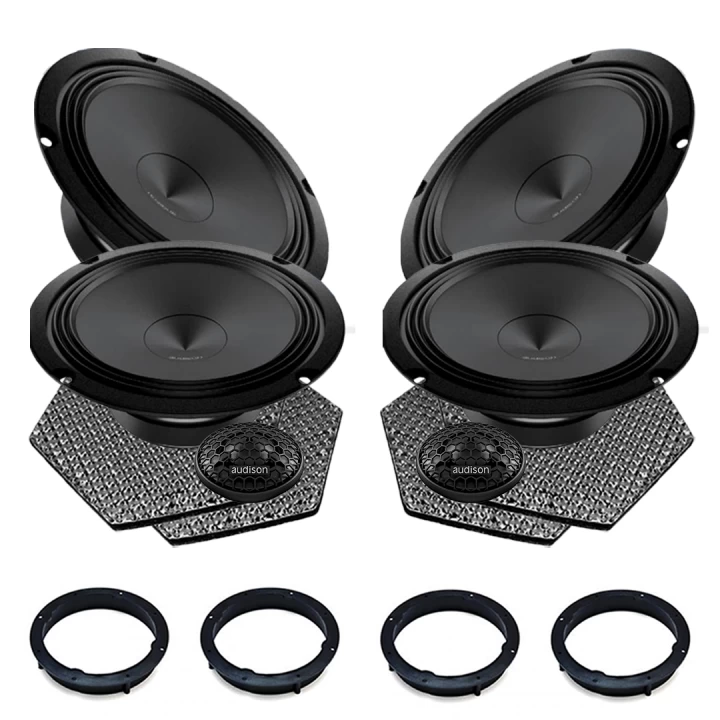 Pachet difuzoare auto Audison Prima dedicat Skoda Kamiq 2018-, RMS 100W