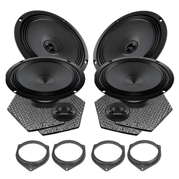 Pachet difuzoare auto Audison Prima dedicat Toyota Rav 4 2018-, RMS 100W