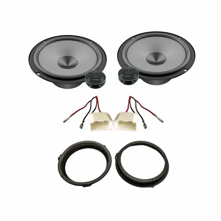 Pachet difuzoare auto Hertz Uno dedicat usi fata Ford Focus C-Max 2010-2019, RMS 75W
