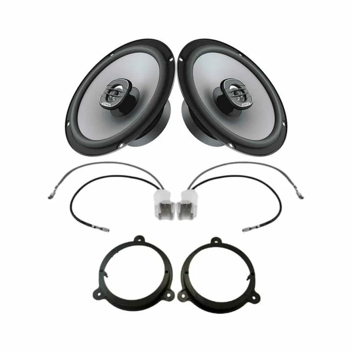 Pachet difuzoare auto Hertz Uno dedicat usi spate Nissan Navara 2005-2015, RMS 55W