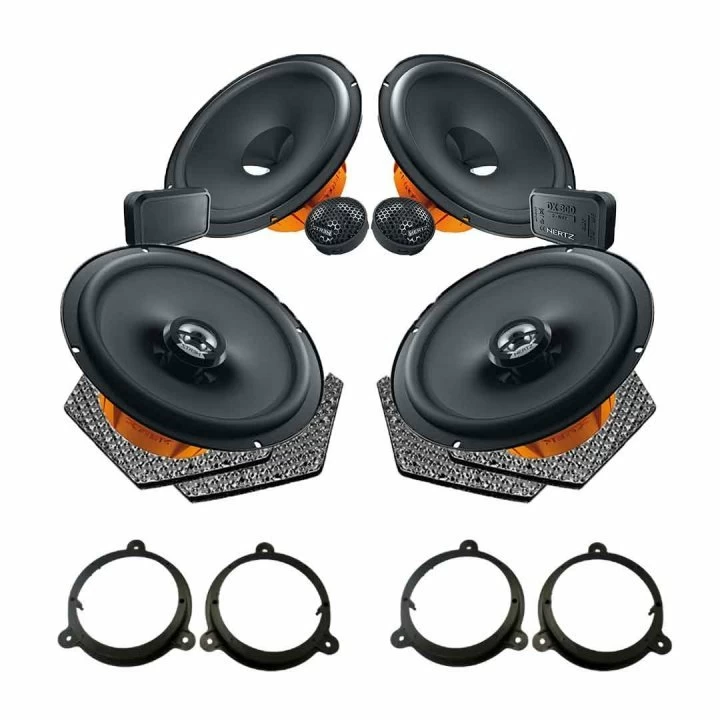 Pachet difuzoare auto Hertz Dieci dedicat Renault Koleos 2008-2016, RMS 80W