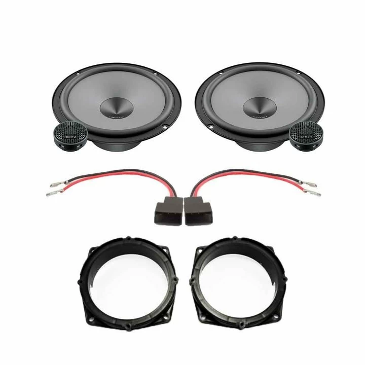 Pachet difuzoare auto Hertz Uno dedicat usi fata Mitsubishi Colt 2004-2012, RMS 55W