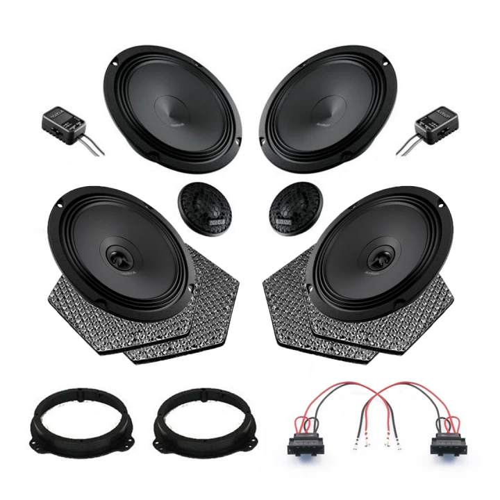 Pachet difuzoare auto Audison Prima dedicat Audi A3 2013-2020, RMS 100 W, 200mm