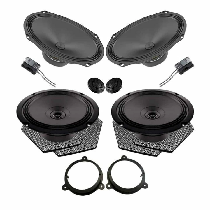 Pachet difuzoare auto Audison Prima dedicat Nissan Patfinder 2010-2013, RMS 100W