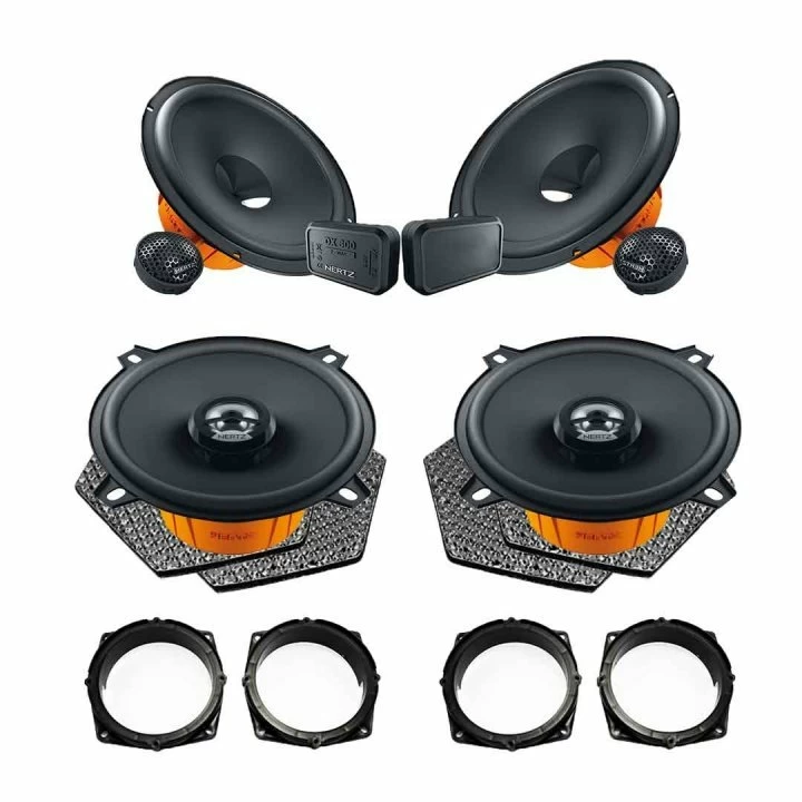 Pachet difuzoare auto Hertz Dieci dedicat Mitsubishi Colt 2004-2012, RMS 60W