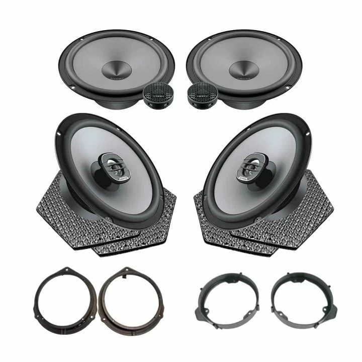 Pachet difuzoare auto Hertz Uno dedicat Mercedes GLK 2008-2015, RMS 75W