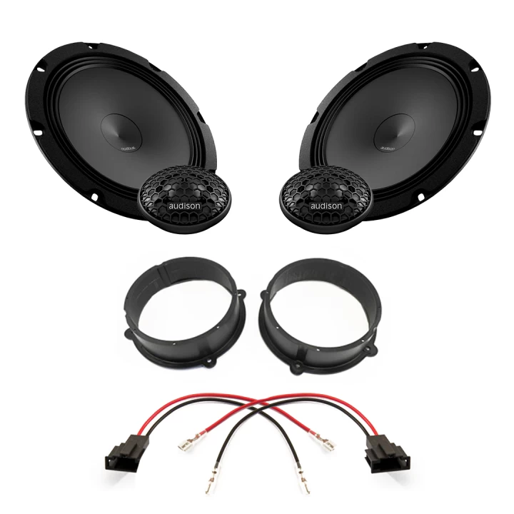 Pachet difuzoare auto Audison Prima dedicat usi fata Audi Q3 2018 - , RMS 100W