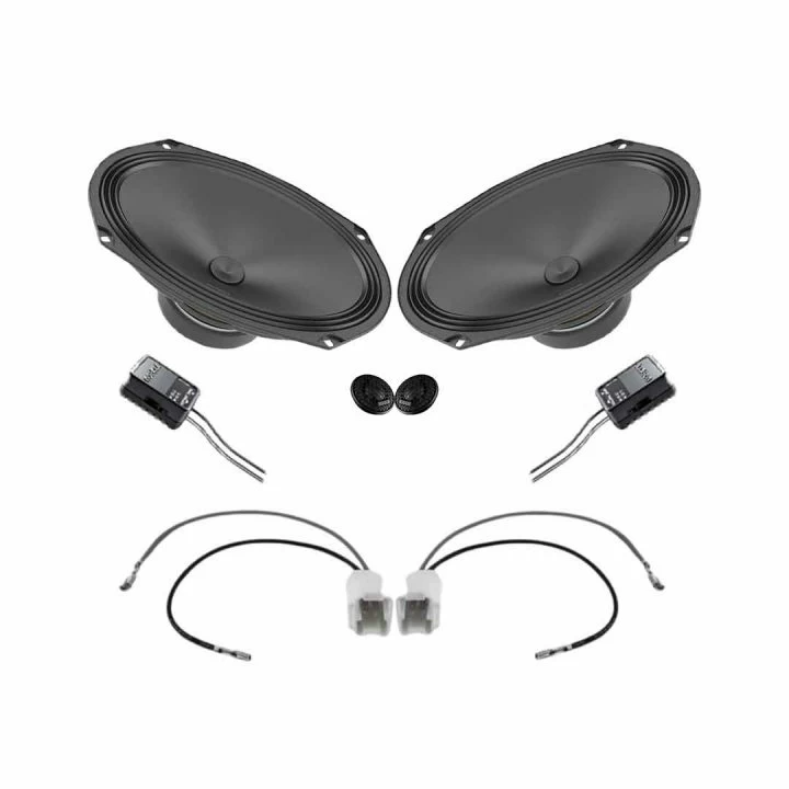 Pachet difuzoare auto Audison Prima dedicat usi fata Nissan Patfinder 2010-2013, RMS 100W