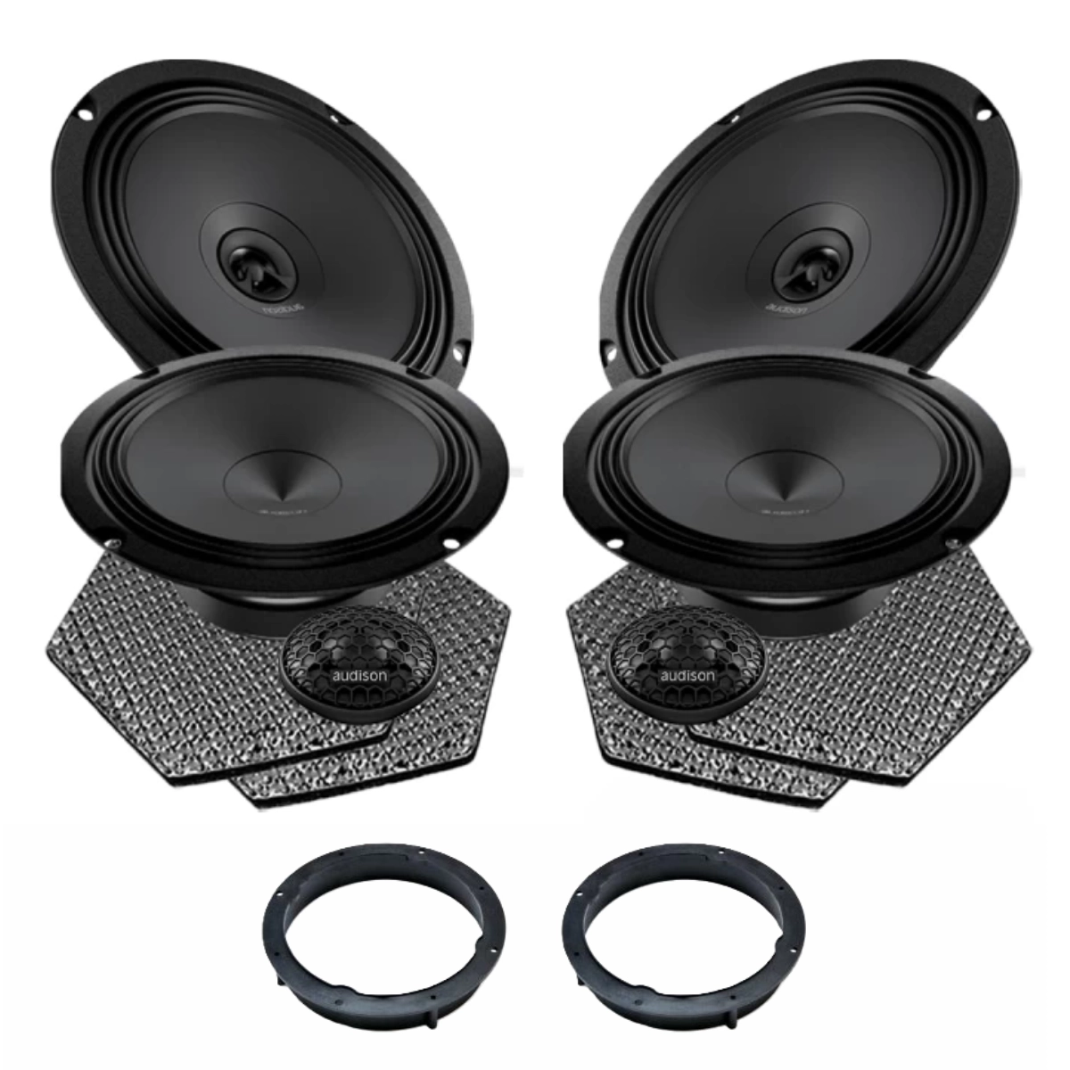 Pachet difuzoare auto Audison Prima dedicat Skoda Rapid 2012-, RMS 100W