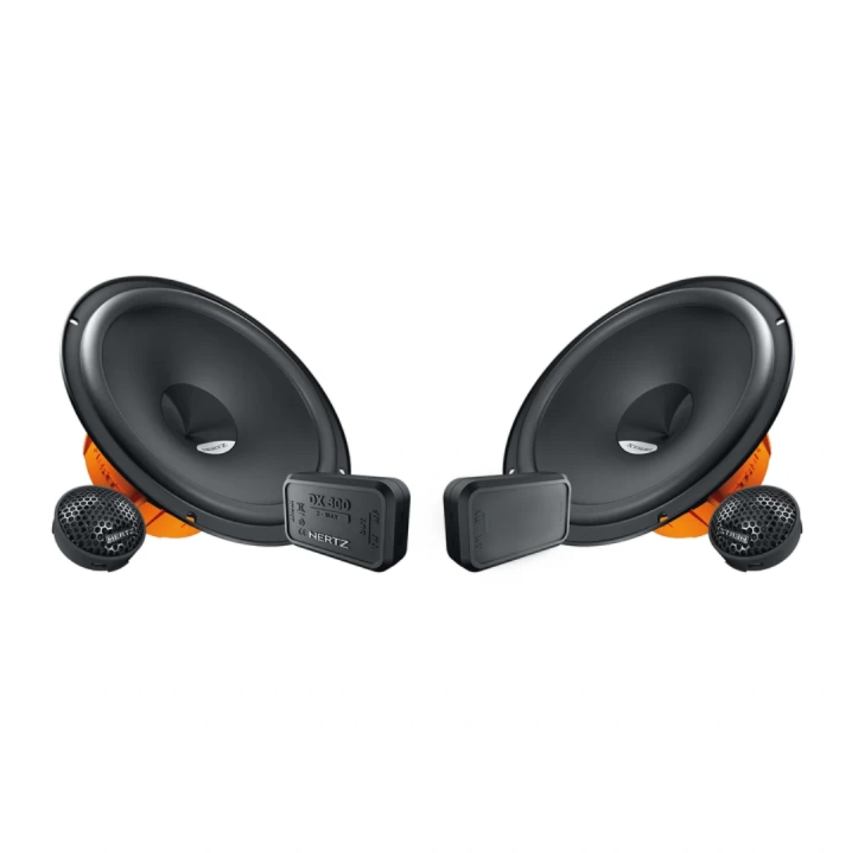 Pachet difuzoare auto usi Fata Mitsubishi Pajero Sport 3 2016-2018 Hertz Dieci 80 W