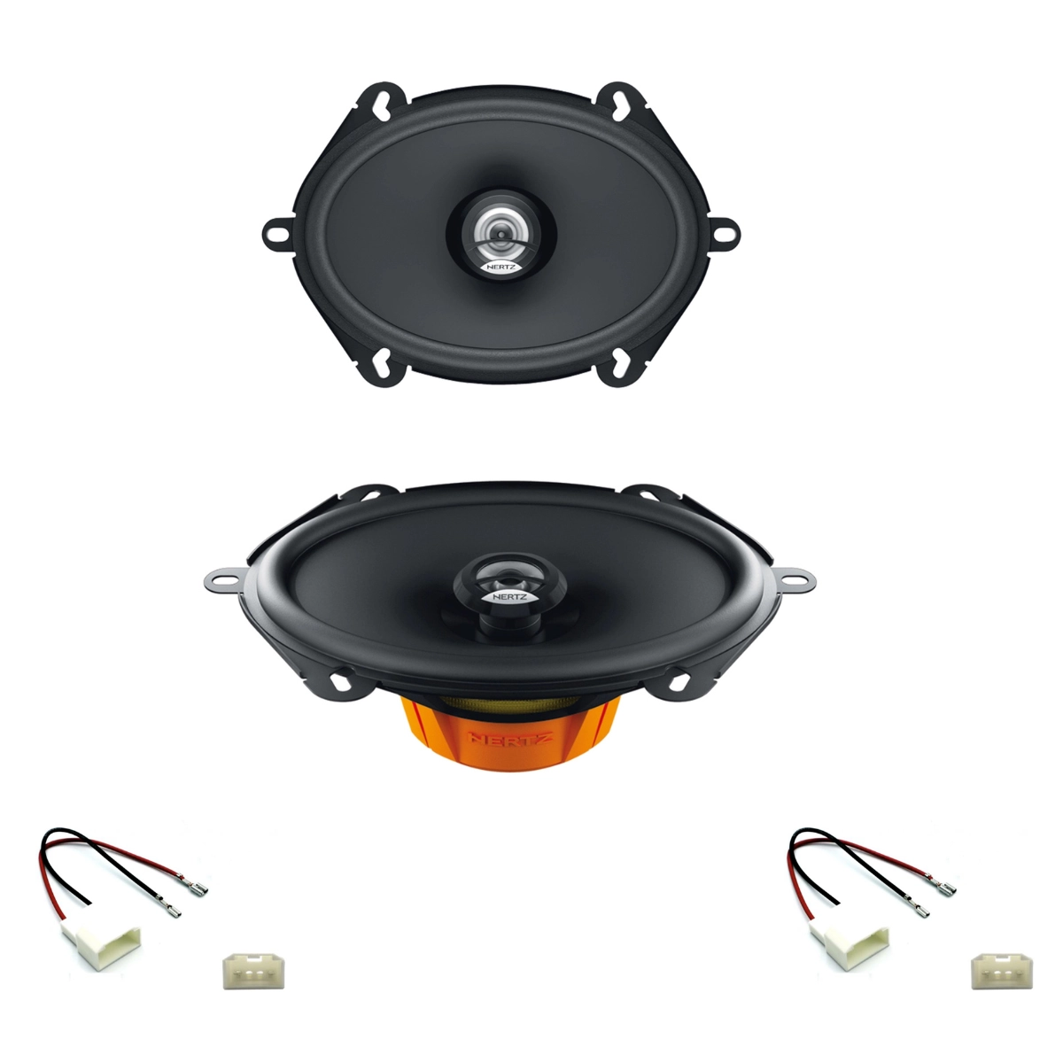 Pachet difuzoare auto Hertz Dieci dedicat usi fata Mazda 3 2009-2013, RMS 90W