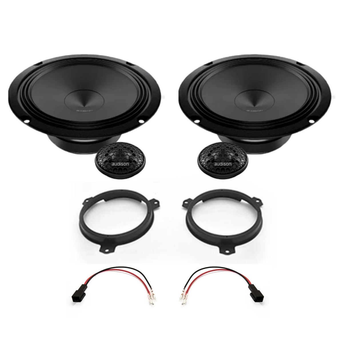Pachet difuzoare auto Audison Prima dedicat usi fata Toyota Yaris Cross 2020-, RMS 100W