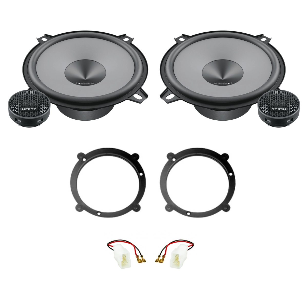 Pachet difuzoare auto usi Fata Audi A3 8L 1996-2003 Hertz Uno 75 W